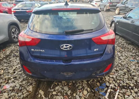 2013 Hyundai Elantra Gt from USA, damaged, VIN KMHD35LE2DU111026